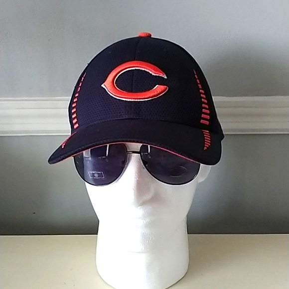 New Era Men's NFL Chicago Bears Sideline 9Forty Navy GSH Snapback Hat - Picture 11 of 11